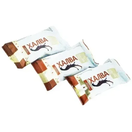 Εικόνα της Χαλβάς ηλιόσπορου με γεύση βανίλια σε επικάλυψη σοκολάτας 