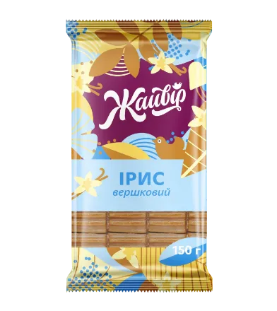 Εικόνα της  Καραμέλα γάλακτος "Ιρίς" με αρομα βουτηρου 